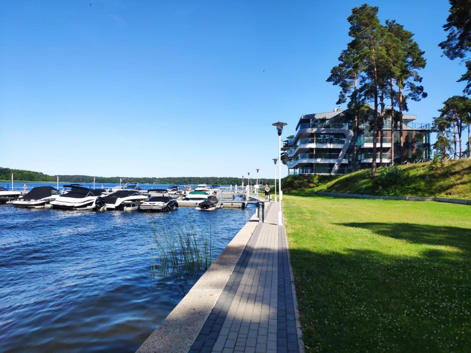 Apartament Bryza Augustow Z Widokiem Na Jezioro Necko Eksteriør billede
